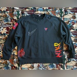 Nike Black Graphic Men's Sweater